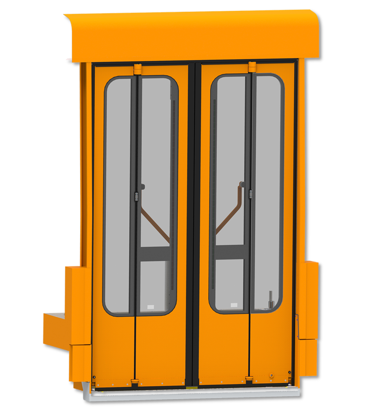 Villamos feljáró ajtó