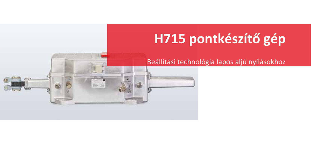 H715 pontkészítő gép